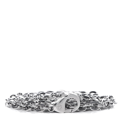 Louis Vuitton Felicie Chain Long Shoulder Strap Silver 1 of 3