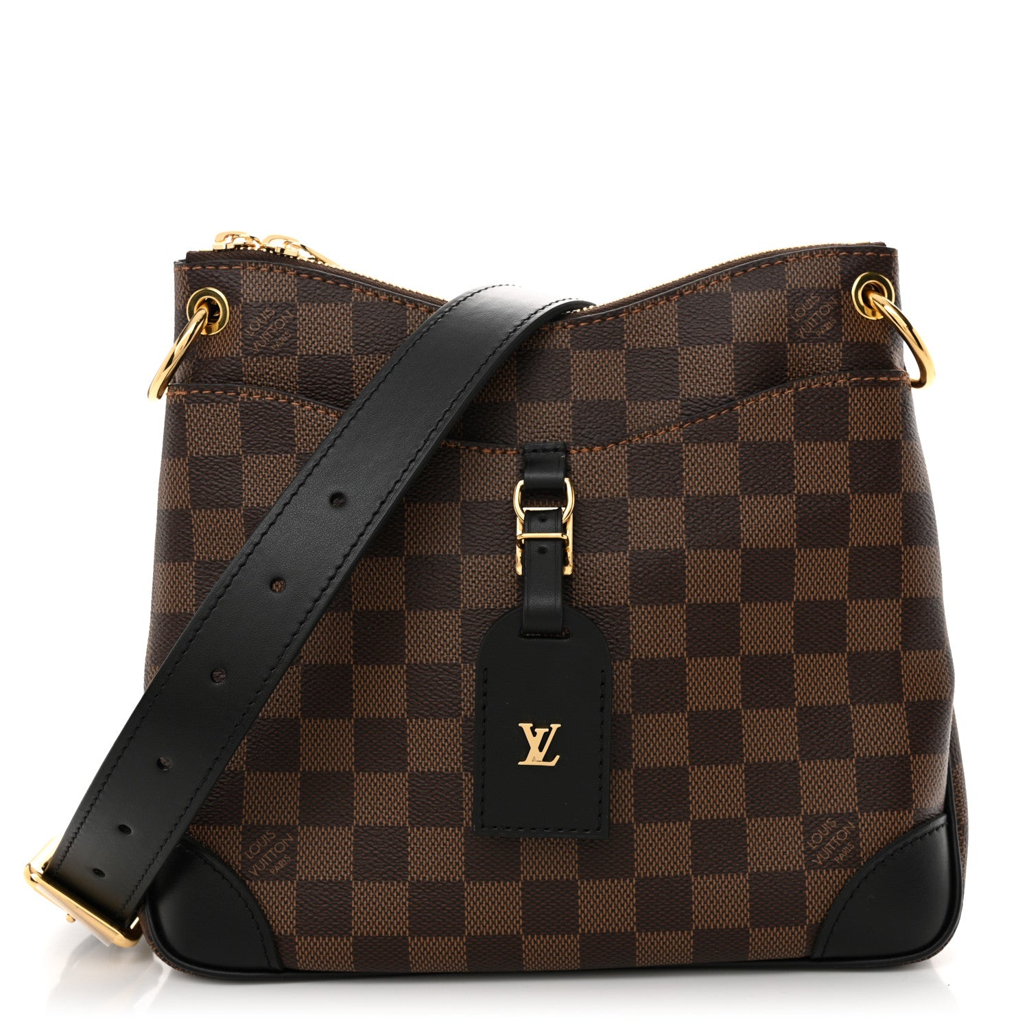 Louis Vuitton Damier Ebene Odeon PM Black 1 of 9