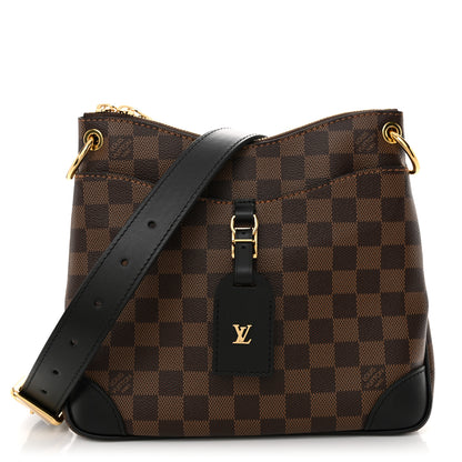 Louis Vuitton Damier Ebene Odeon PM Black 1 of 9