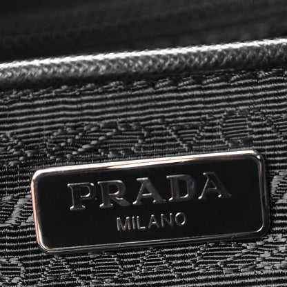 Prada Tessuto Nylon Vela Small Double Buckle Backpack Black 5 of 9