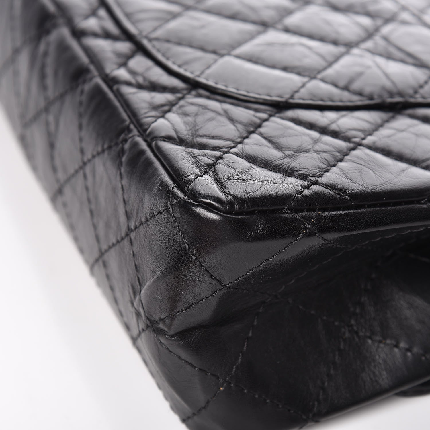 Chanel Aged Calfskin Quilted 2.55 Reissue 226 Flap Black 12 of 12