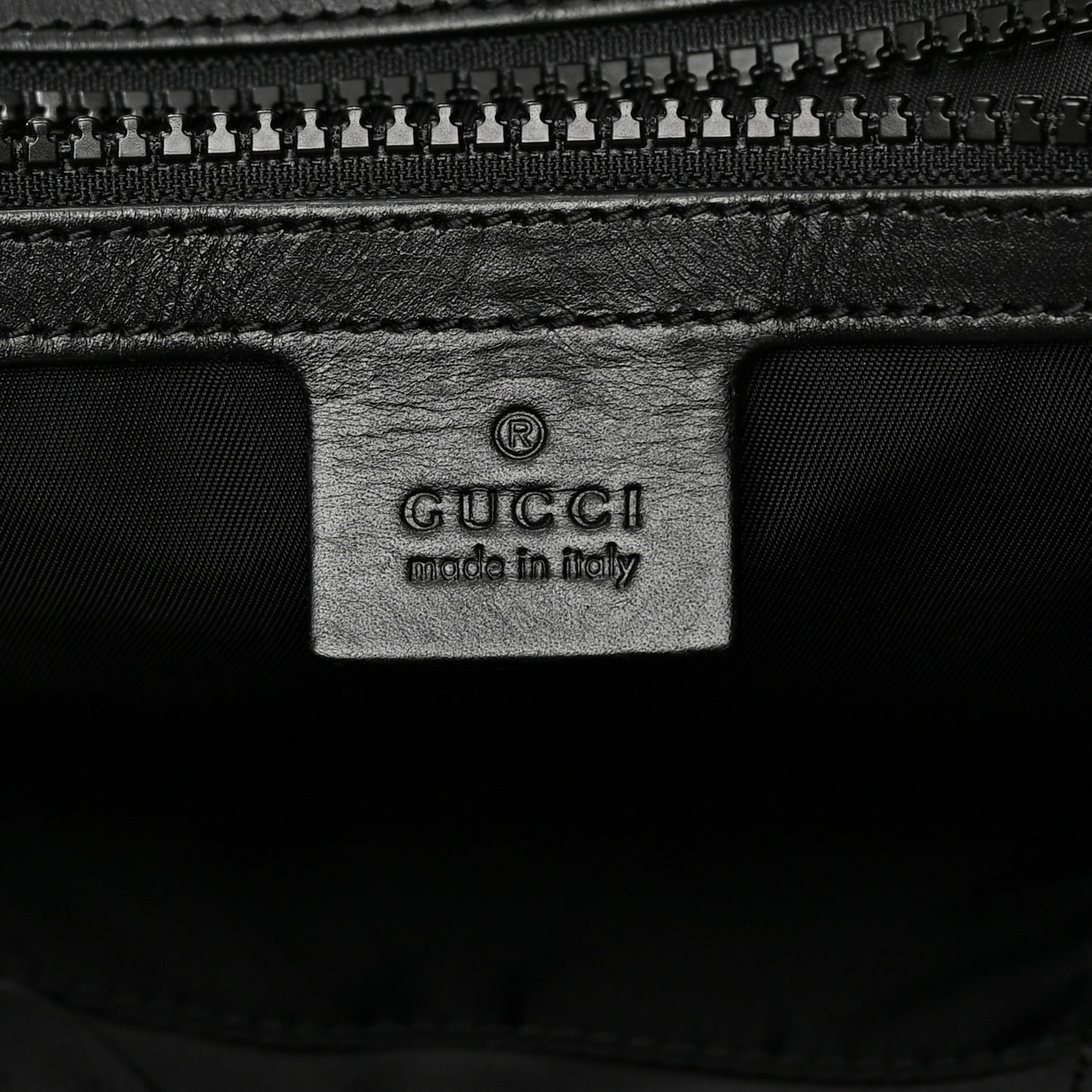 Techno Canvas Web Double Buckle Backpack Black