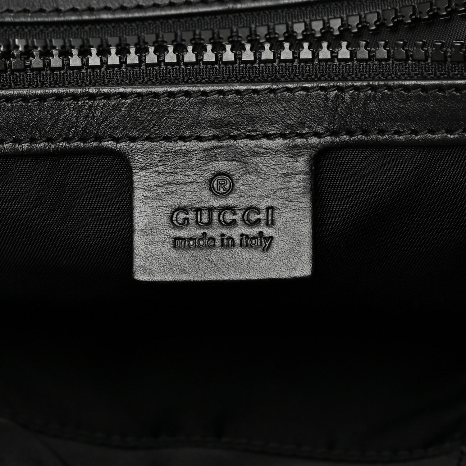 Gucci Techno Canvas Web Double Buckle Backpack Black 6 of 15