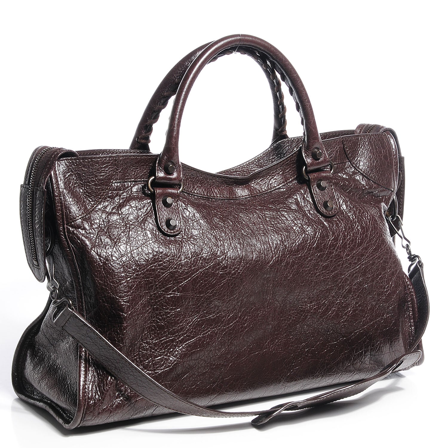 Balenciaga Agneau Classic Hardware City Charbon 3 of 13