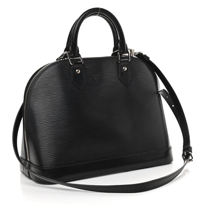 Louis Vuitton Epi Alma PM Black 2 of 7