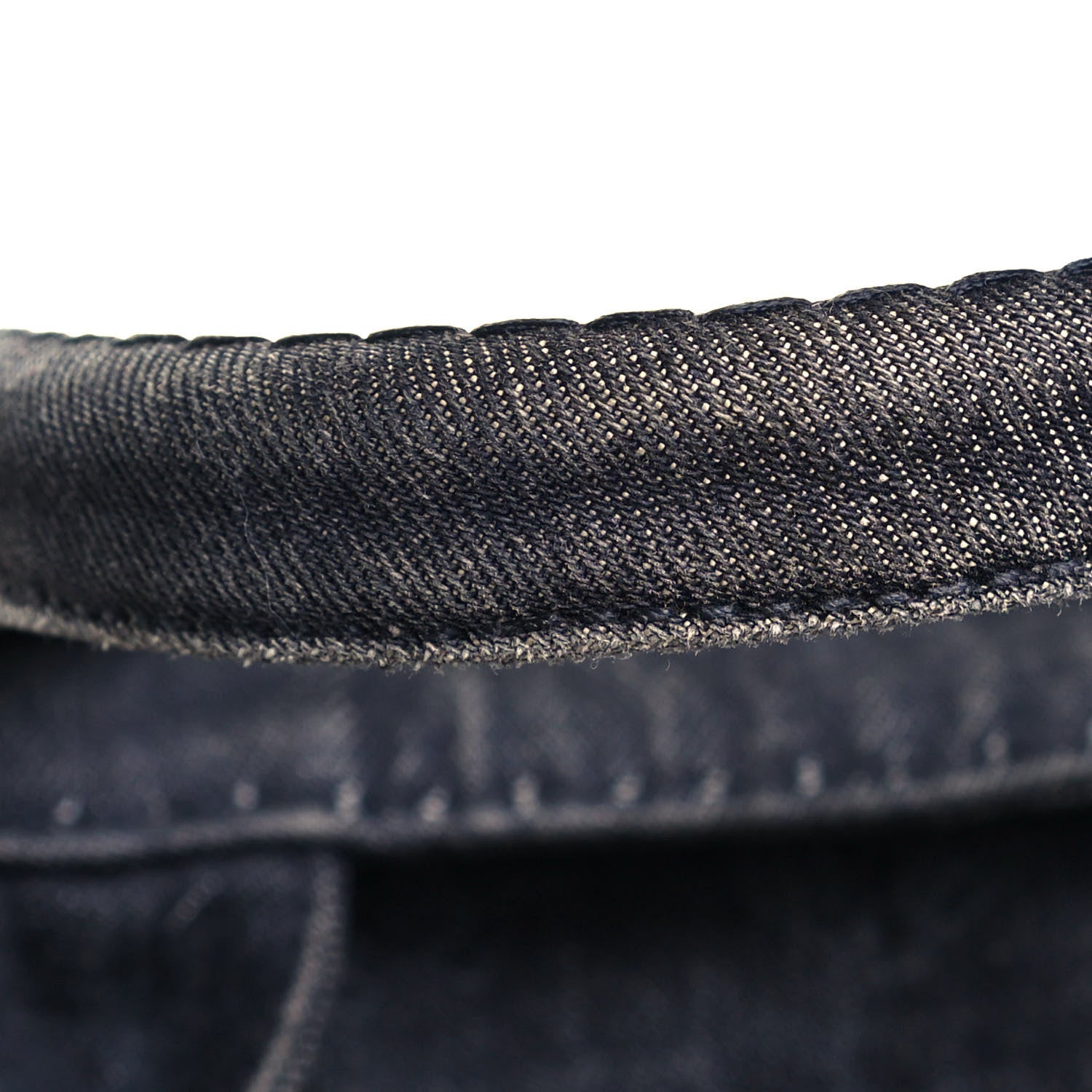 Prada Denim Small Logo Tote Black 15 of 17