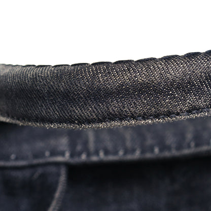 Prada Denim Small Logo Tote Black 15 of 17