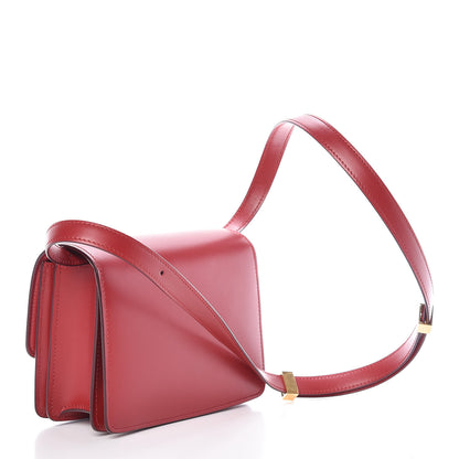 Celine Box Calfskin Small Classic Box Flap Bag Red 3 of 9
