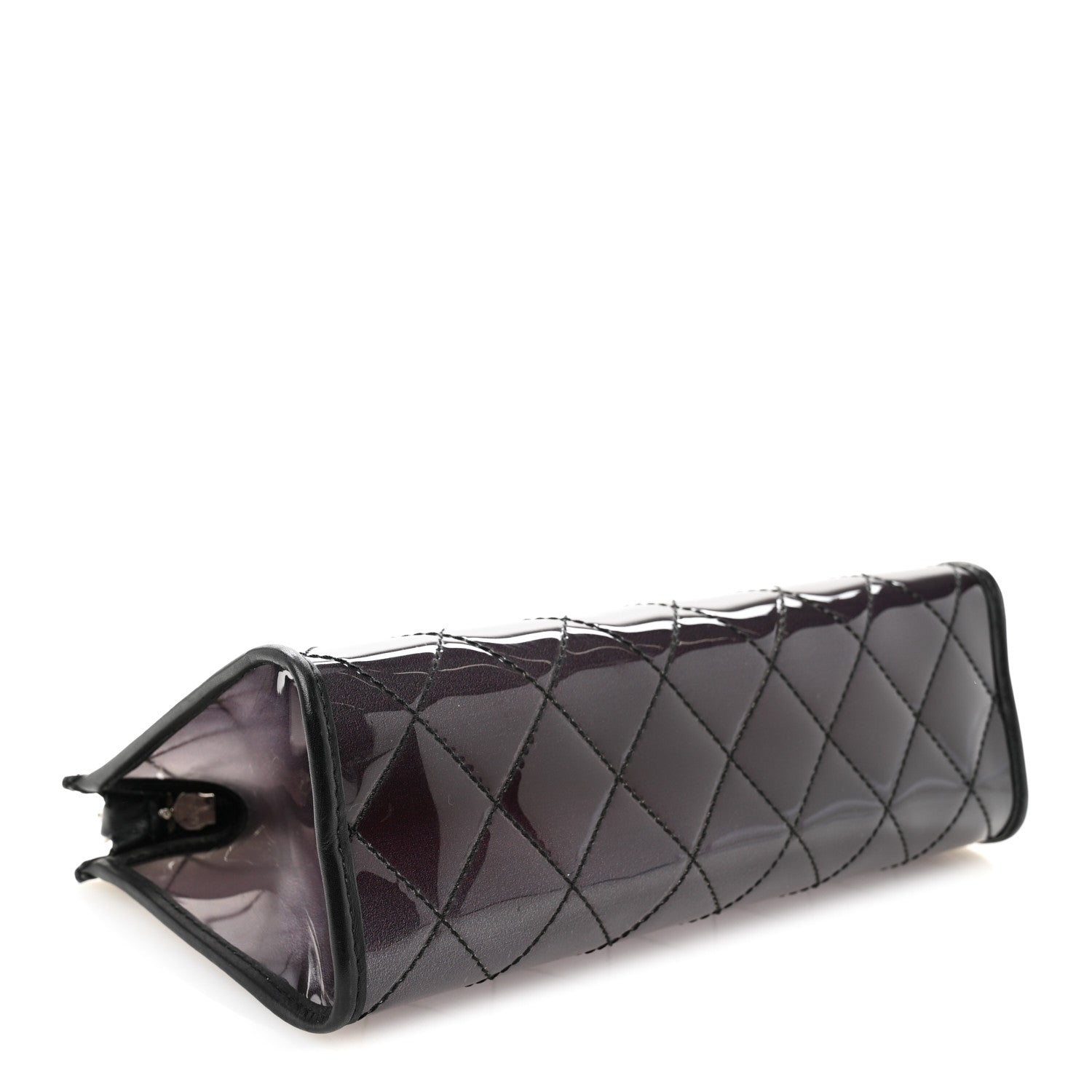 Chanel Vinyl Naked Pochette Black 4 of 10