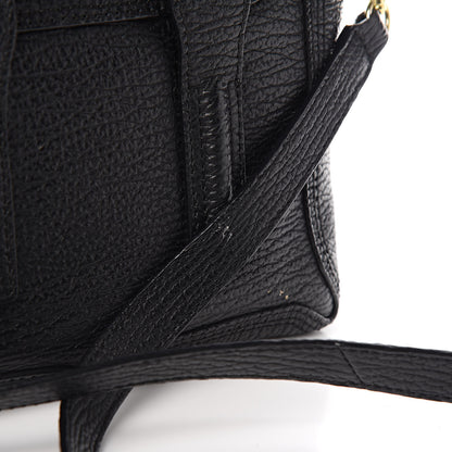 3.1 Phillip Lim 3.1 Textured Calfskin Mini Pashli Satchel Black 12 of 15