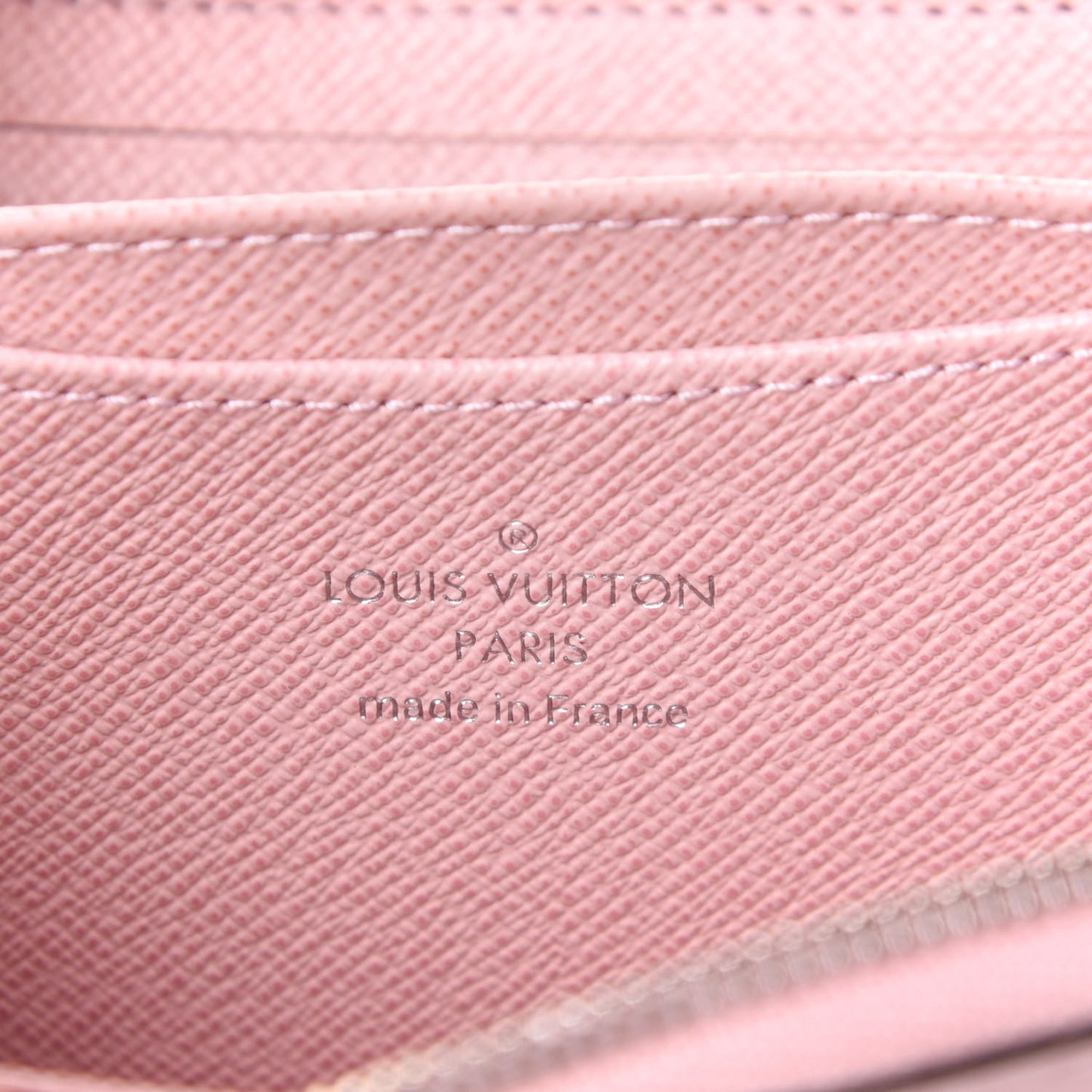 Epi Zippy Coin Purse Rose Ballerine