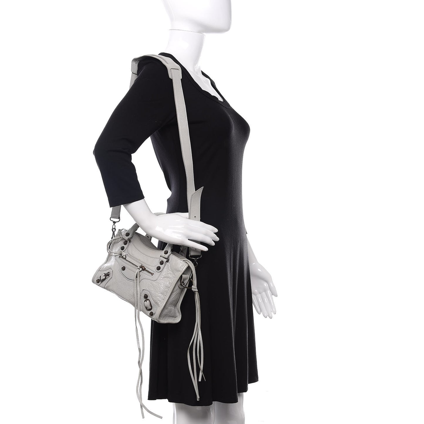 Agneau Classic Hardware Mini City Gris Glace