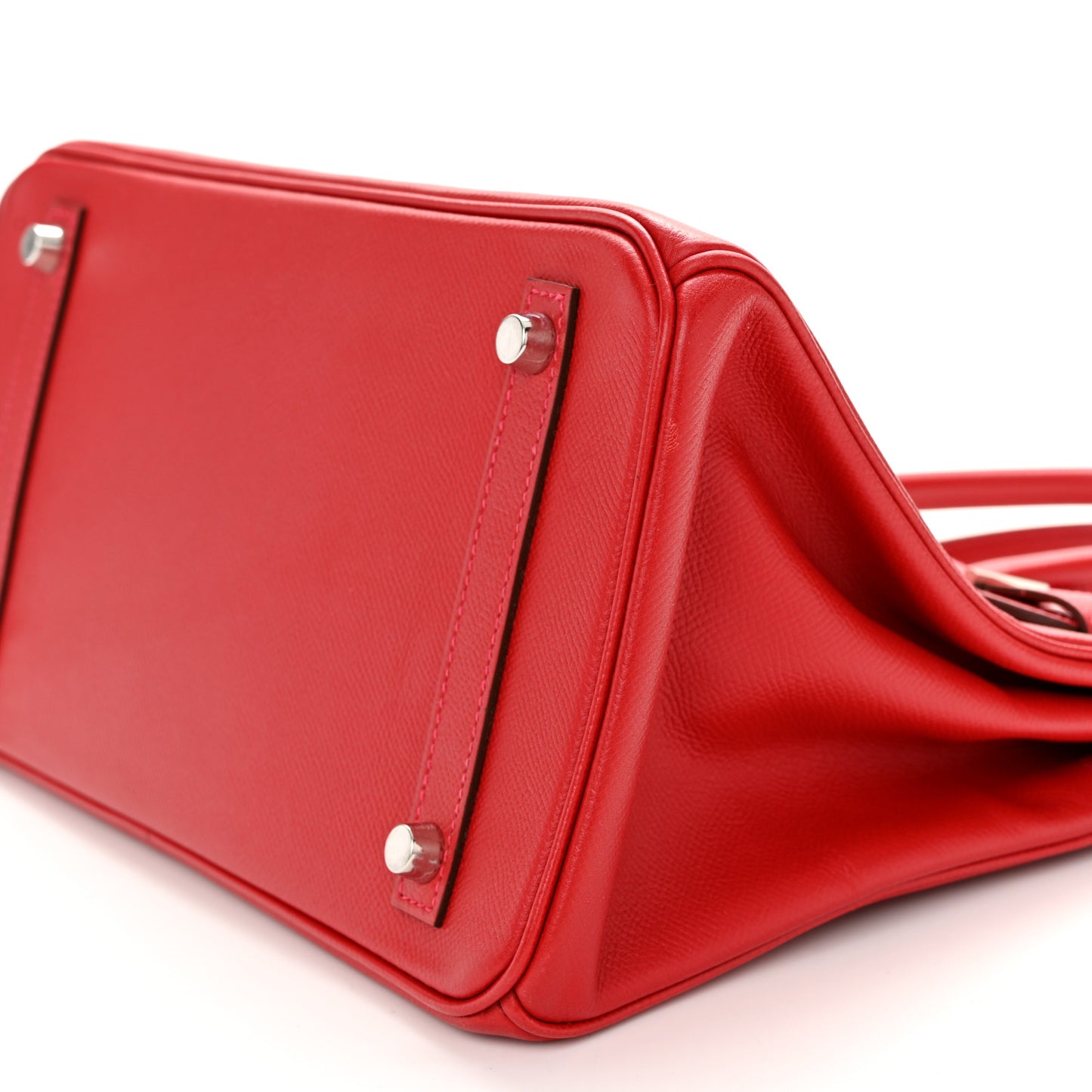 Epsom Birkin 30 Rouge Casaque