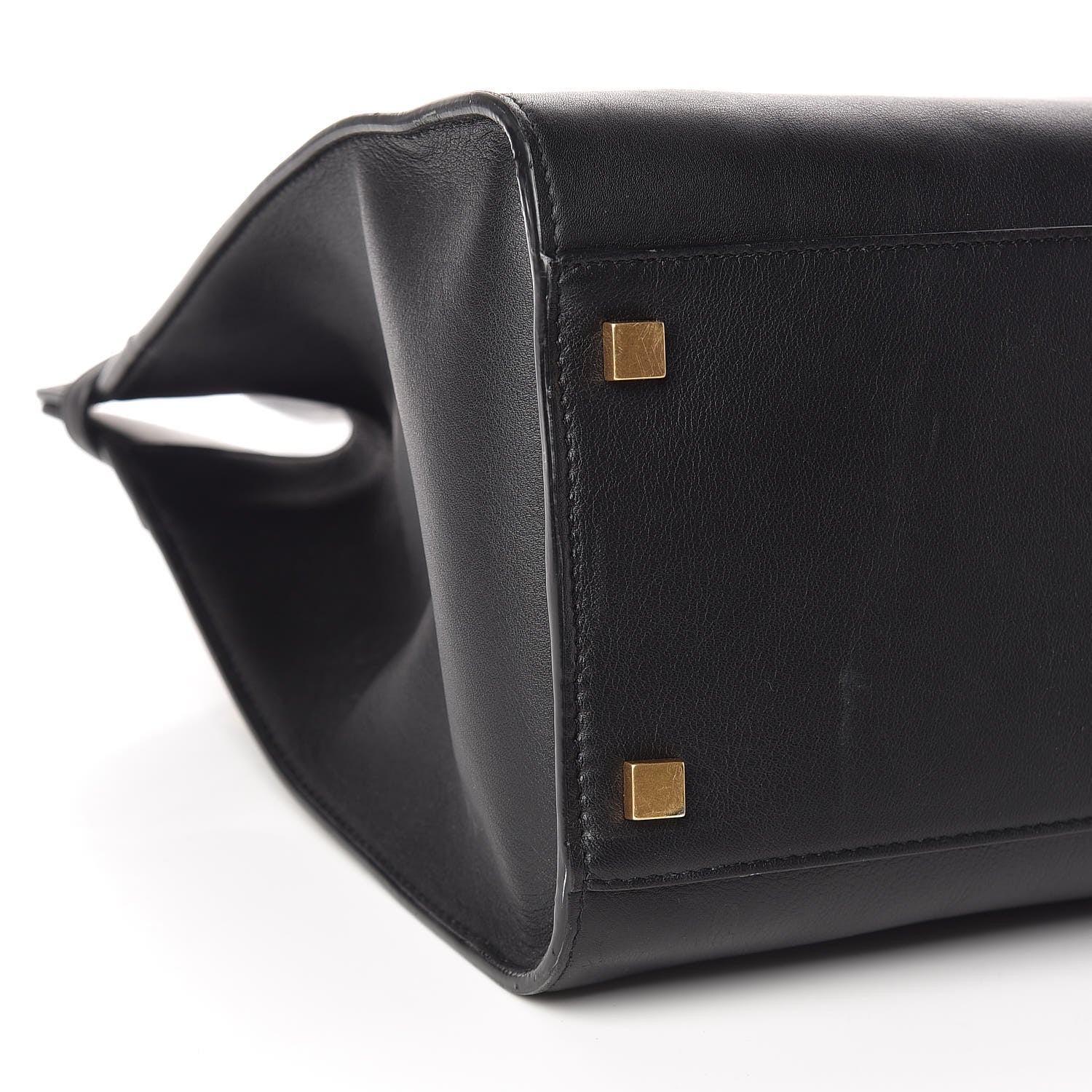 Saint Laurent Calfskin Medium Manhattan Shopper Tote Black 9 of 12