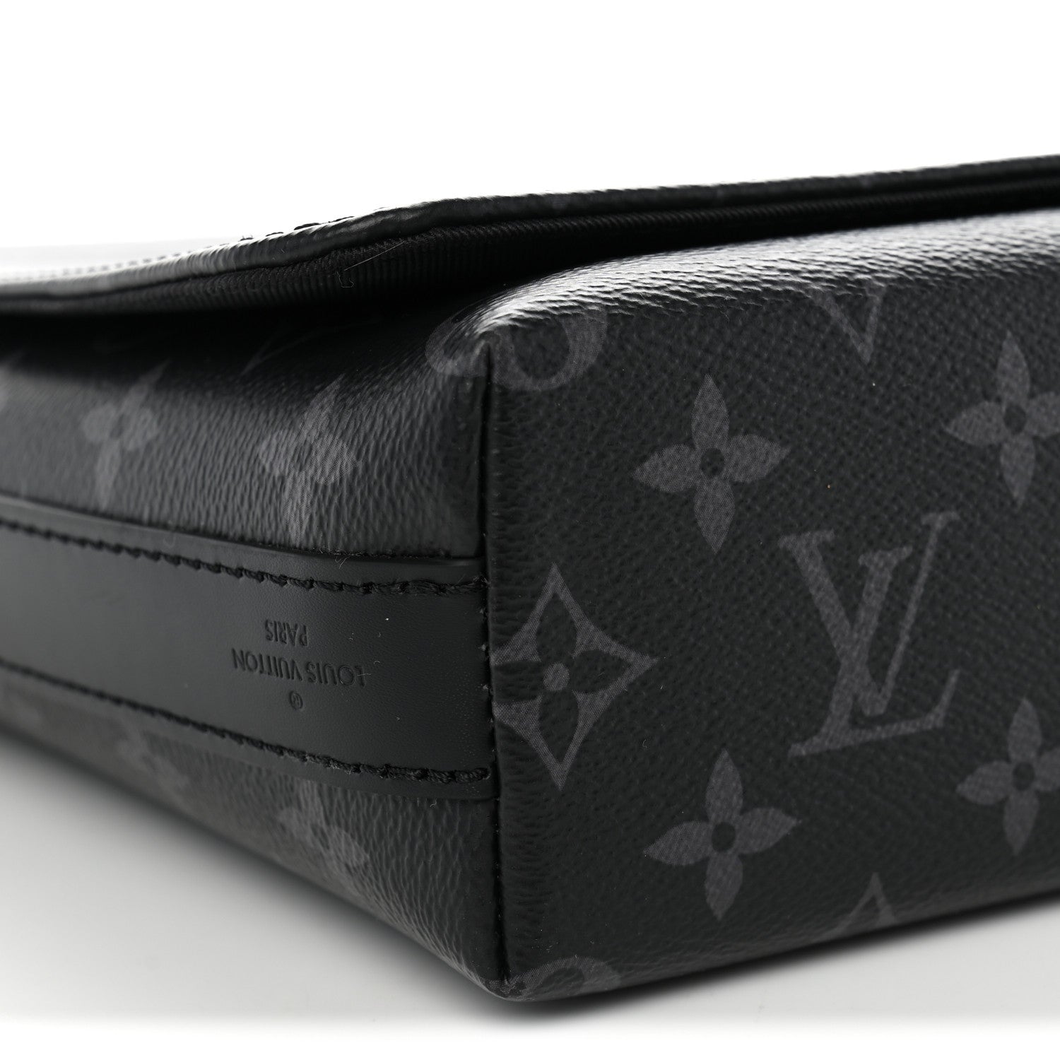 Louis Vuitton Monogram Eclipse District PM Black 8 of 9