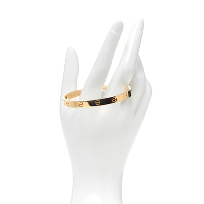 Cartier 18K Yellow Gold LOVE Bracelet 18 2 of 7