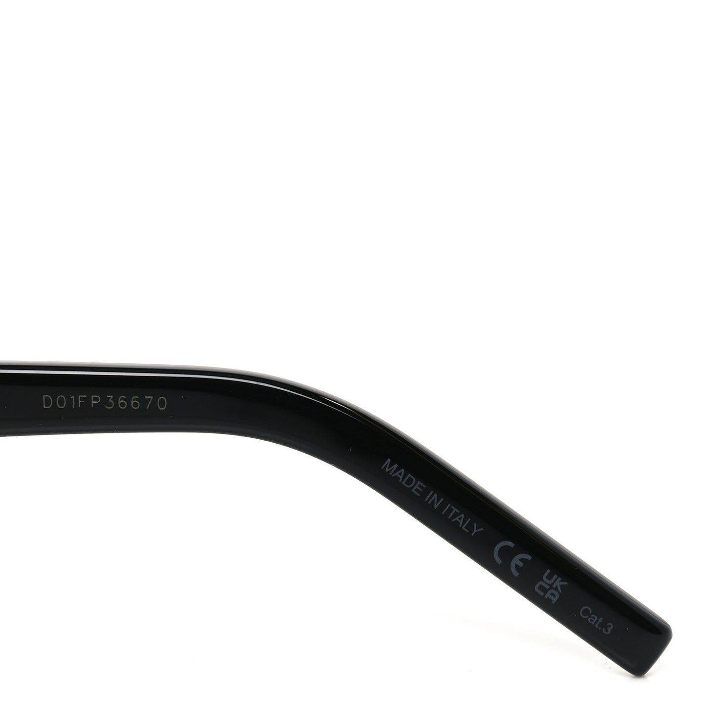 Acetate Sunglasses SL 567 001 Black