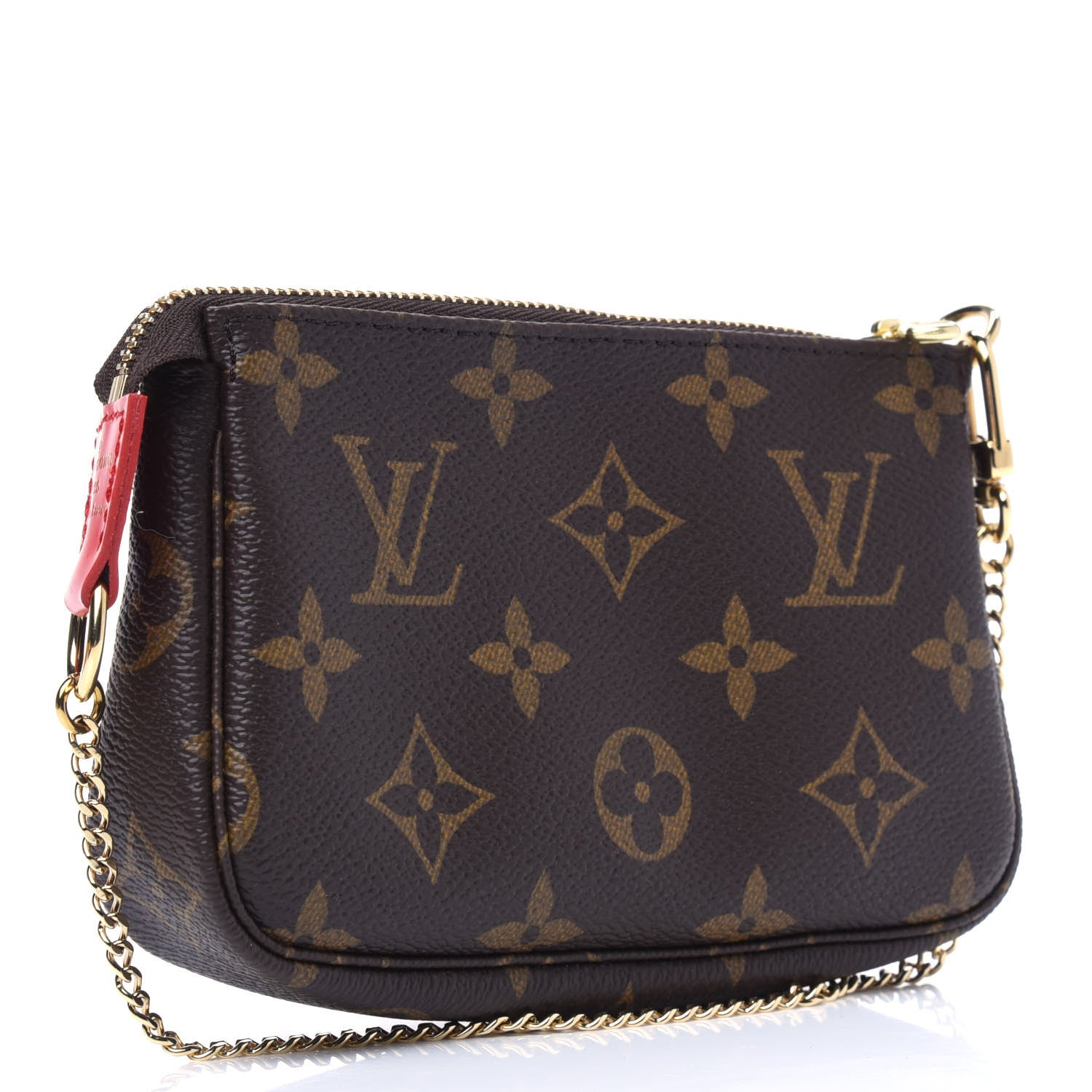 Louis Vuitton Monogram 2020 Christmas Animation Bumper Cars Mini Pochette Accessories Coquelicot 2 of 4