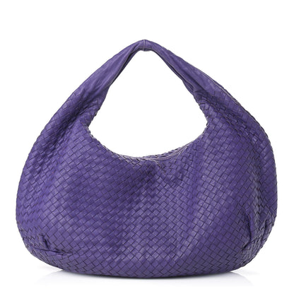 Bottega Veneta Nappa Intrecciato Large Belly Veneta Hobo Anemone 1 of 25