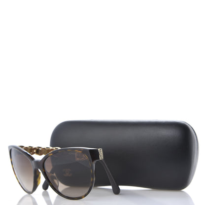 Chanel Acetate CC Chain Sunglasses 5215Q Tortoise 8 of 8