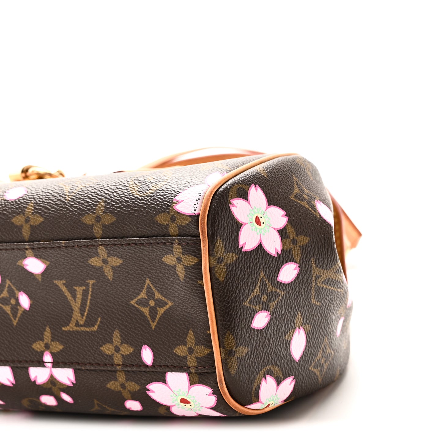 Monogram Cherry Blossom Sac Retro Bag Brown