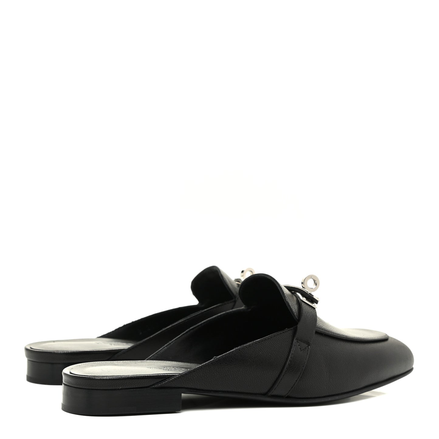 Goatskin Oz Mules 37 Black