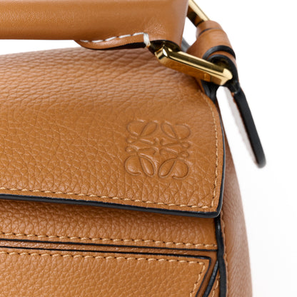 Loewe Calfskin Small Puzzle Bag Tan 7 of 10
