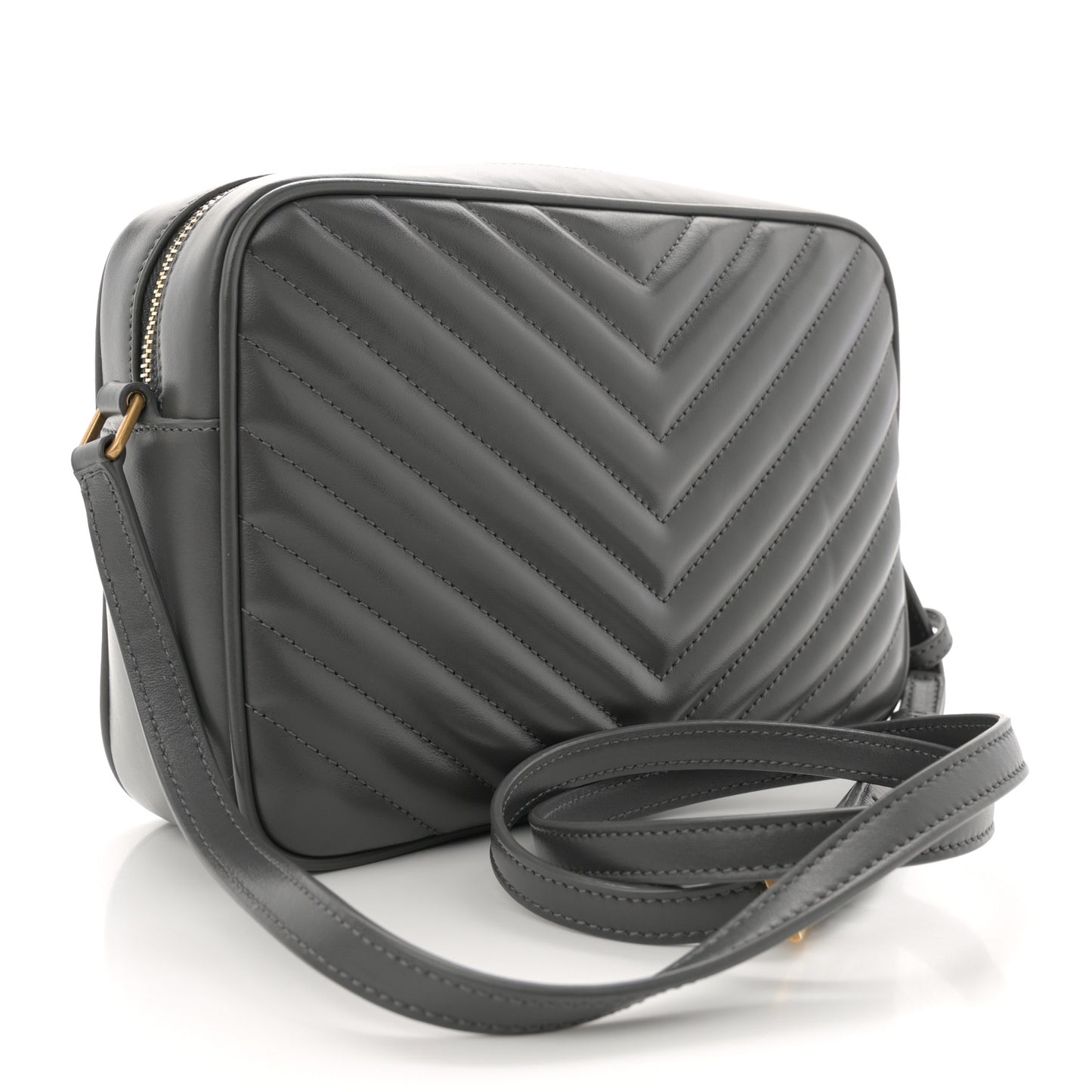 Calfskin Matelasse Monogram Lou Camera Bag Storm