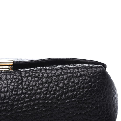 Burberry Signature Grain Medium Mildenhall Crossbody Bag Black 12 of 14