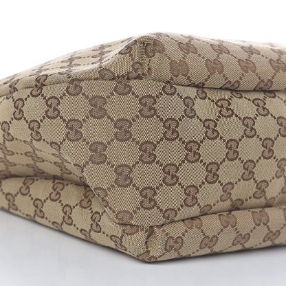 Gucci Monogram Large New Ladies Web Hobo Dark Brown 8 of 10