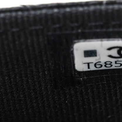 Chanel Caviar Quilted Flap Card Holder Wallet Black 7 of 8