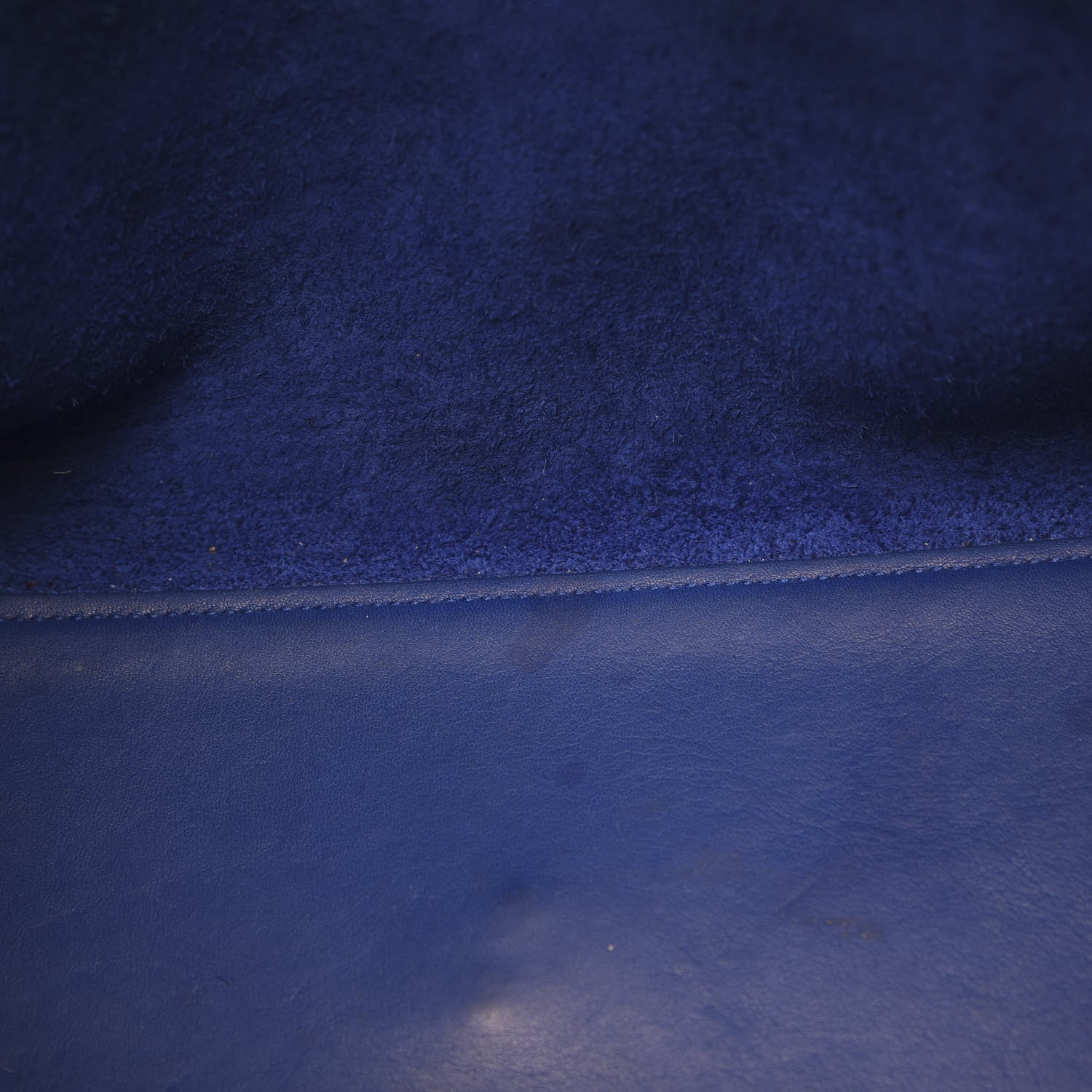 Saint Laurent Calfskin Small Classic Y Cabas Royal Blue 18 of 20