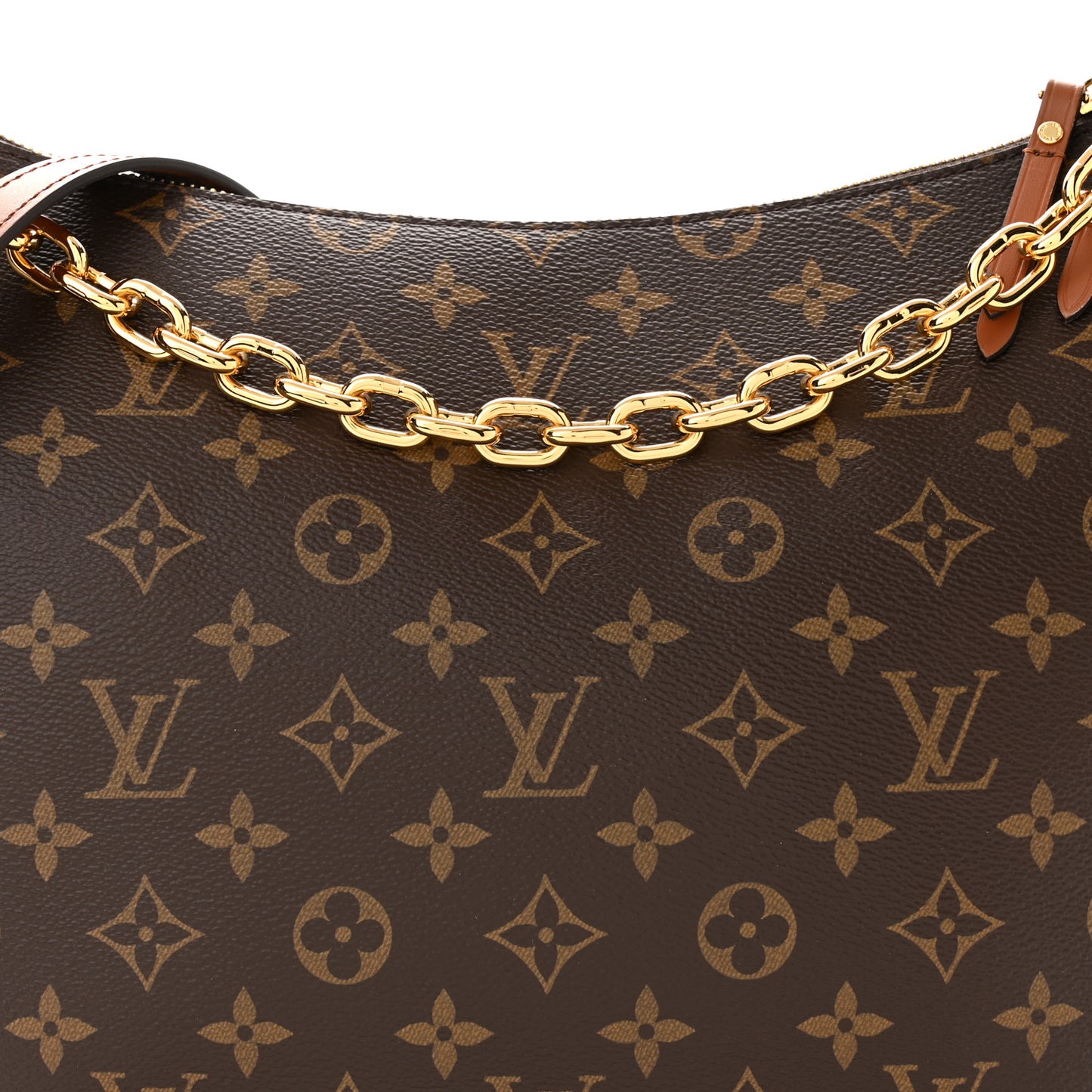 Reverse Monogram Loop Hobo
