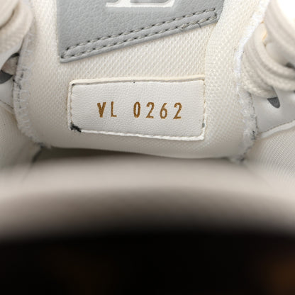 Louis Vuitton Charlie Sneakers 37 White Cacoa Brown 6 of 9