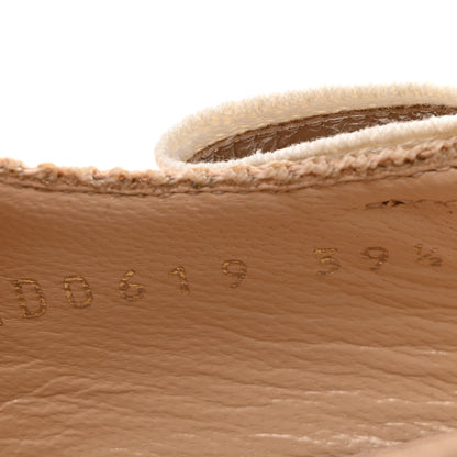 Christian Dior Technical Canvas Ribbon J'Adior Slingback 100mm Pumps 39.5 Powder Nude 9 of 10