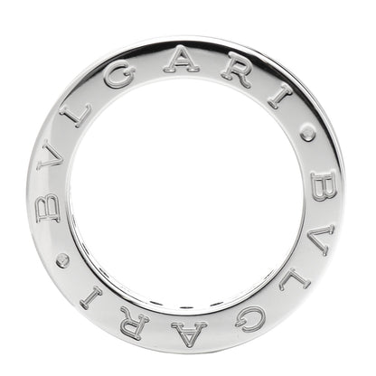 Bulgari 18K White Gold Blue Topaz B.Zero1 One-Band Ring 50 5.25 3 of 6