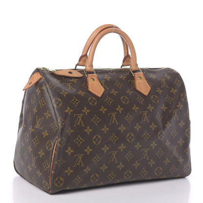 Louis Vuitton Monogram Speedy 35 3 of 9