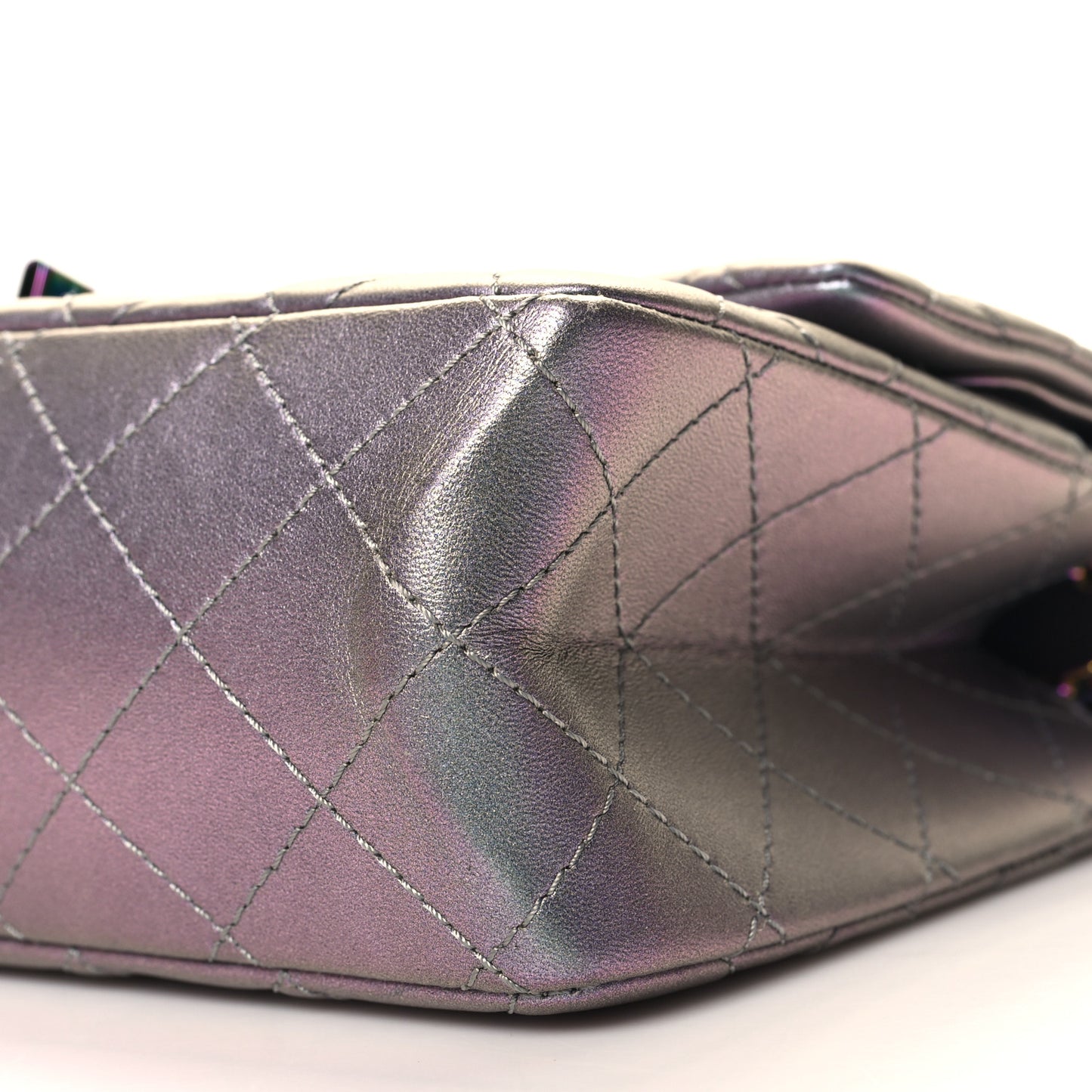 Iridescent Lambskin Quilted 2.55 Reissue 226 Flap Light Purple