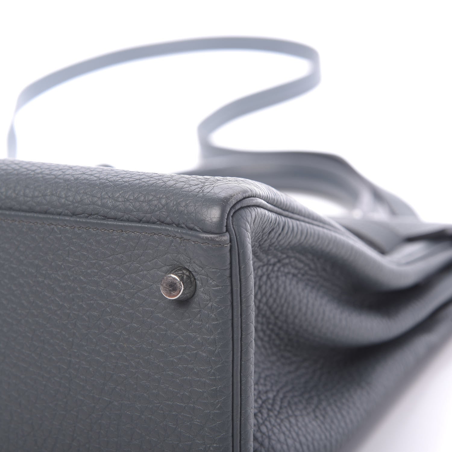 Hermes Togo Kelly Retourne 32 Bleu Orage 10 of 14
