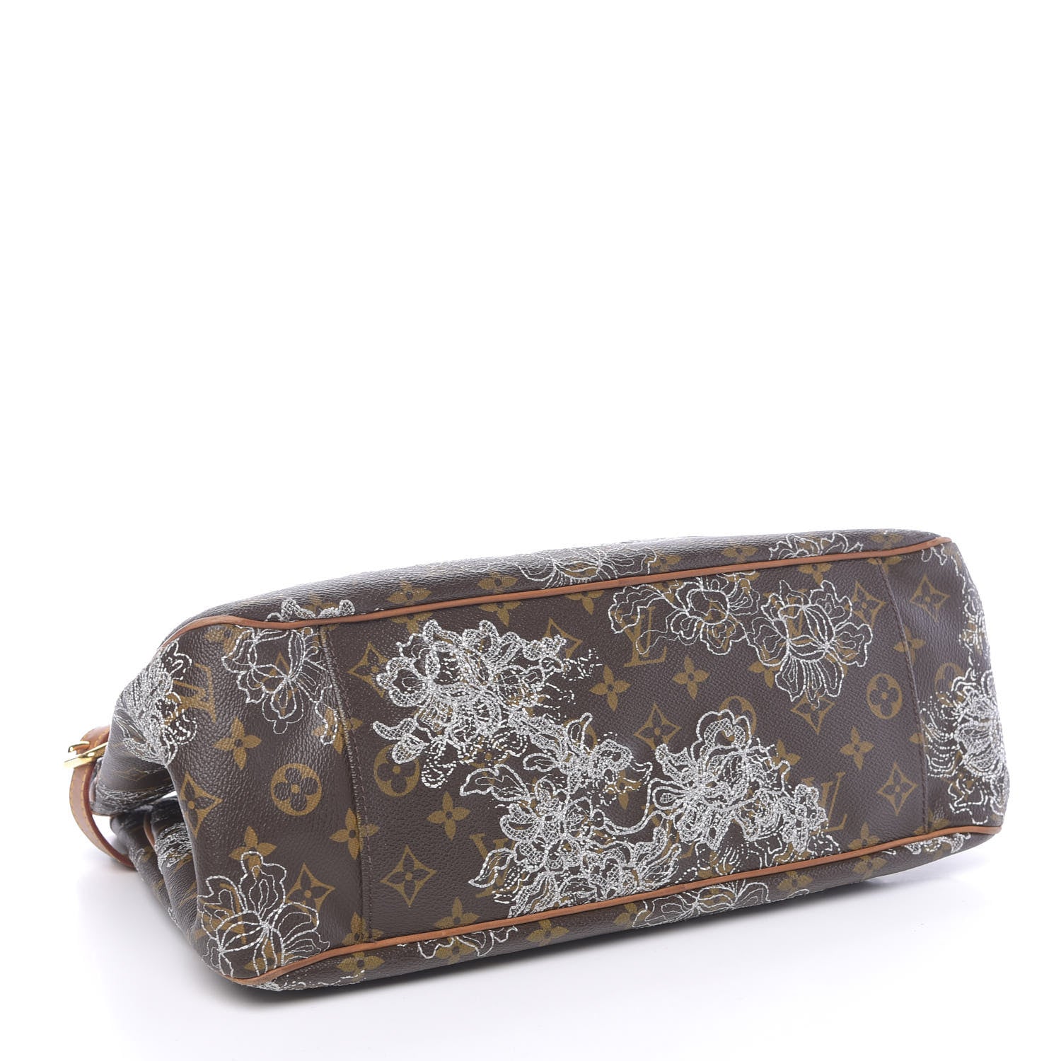 Louis Vuitton Monogram Dentelle Batignolles Horizontal Silver 4 of 10