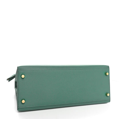 Hermes Epsom Kelly Sellier 28 Vert Vertigo 4 of 10