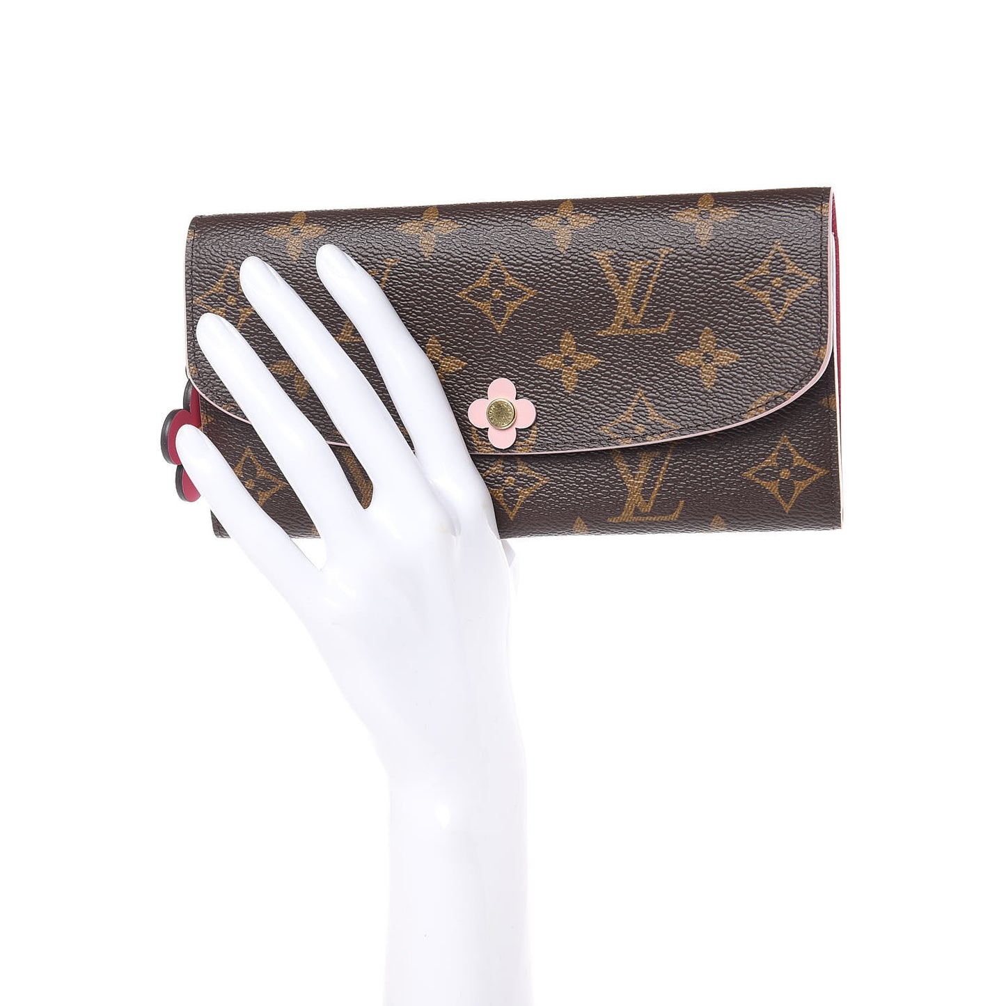 Monogram Bloom Flower Emilie Wallet