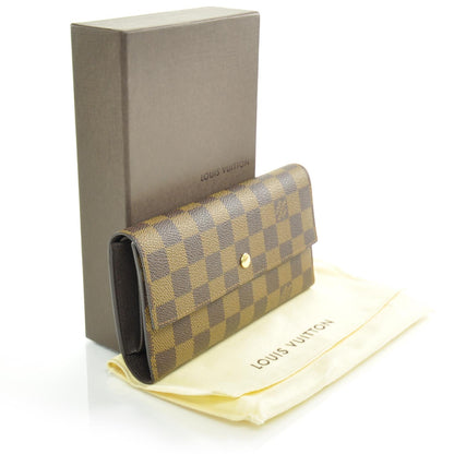 Louis Vuitton Damier Ebene Porte Tresor International Wallet 3 of 8