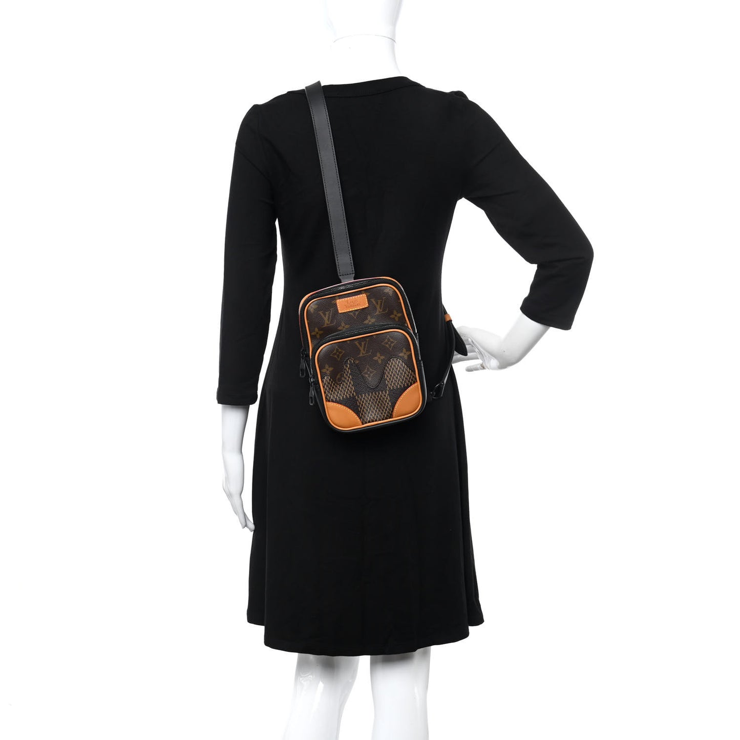 X NIGO Giant Damier Ebene Monogram Amazone Sling Bag