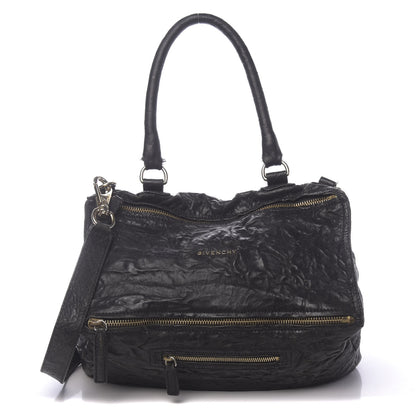 Givenchy Tumbled Sheepskin Medium Pandora Bag Black 1 of 17