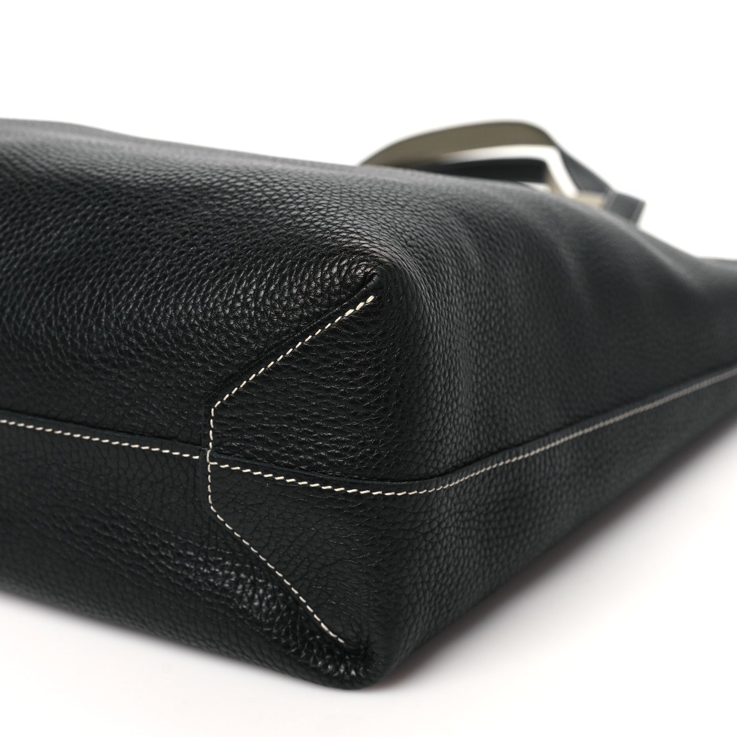 Hermes Taurillon Clemence Double Sens Reversible Tote 36 Sauge  Black 15 of 15