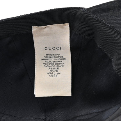 Gucci Monogram Web Baseball Hat L Black 9 of 11