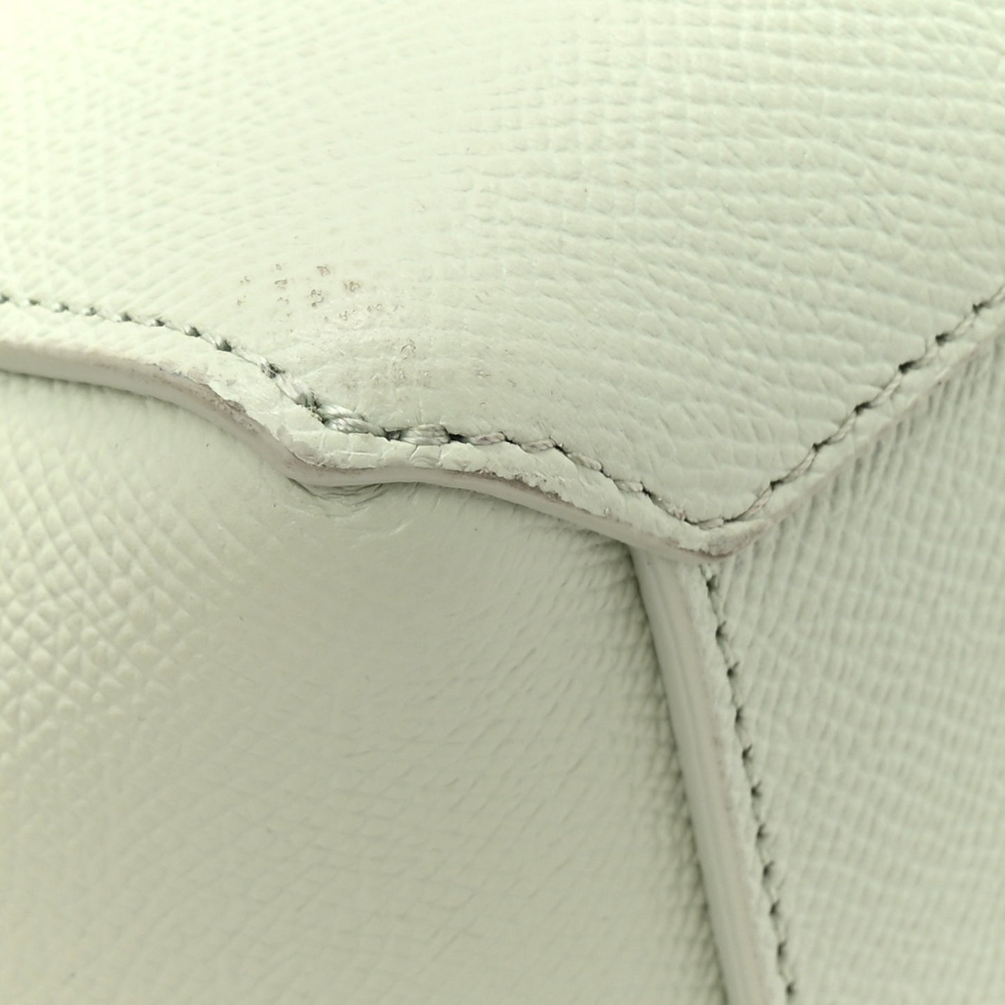 Grained Calfskin Nano Belt Bag Jade