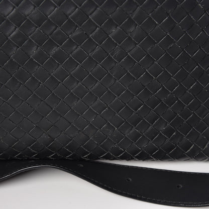 Bottega Veneta Nappa Intrecciato Messenger Bag Ferro Gray 11 of 13