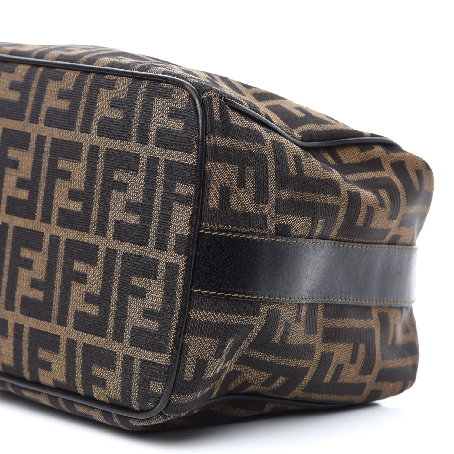 Fendi Zucca Large Cosmetic Bag Tobacco 7 of 9
